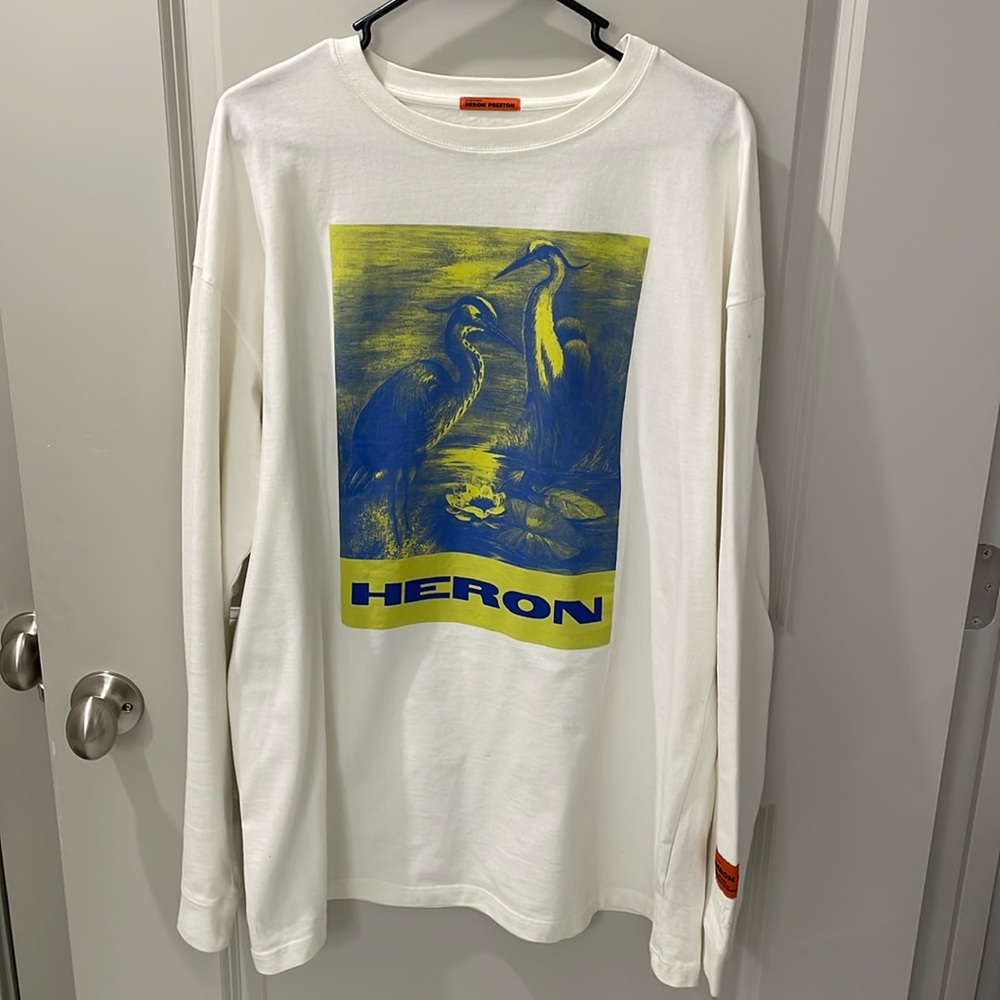 Heron Preston long sleeve tee shirt